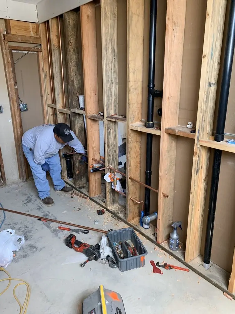 Commercial rough-in plumbing for Commercial Plumbing in Bucknell Heights